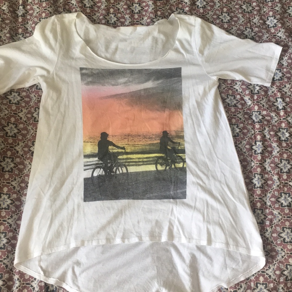 Beach sunset top
